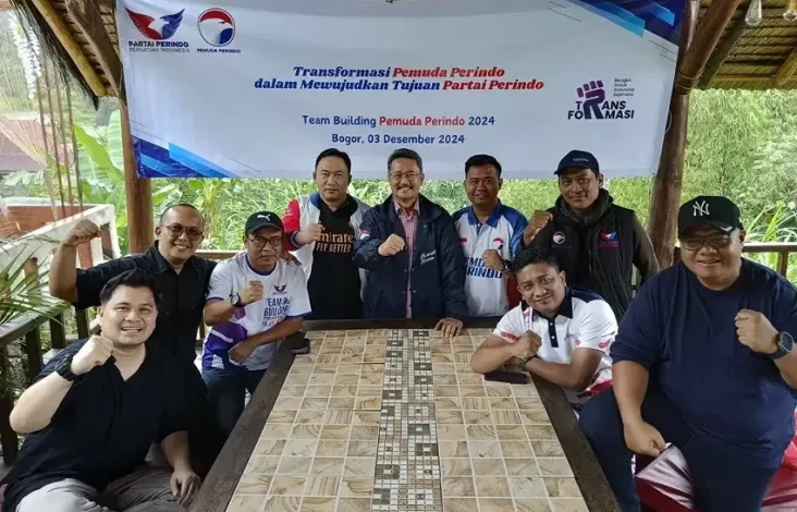 Harapan DPP Pemuda Perindo Gelar Team Building pada Bogor