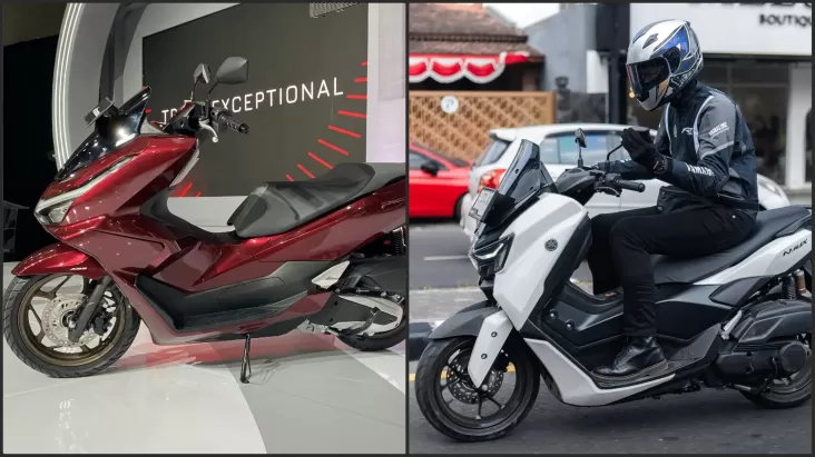 Honda PCX 160 vs Yamaha Nmax Turbo: Duel Sengit Skutik Bongsor, Mana Juaranya?