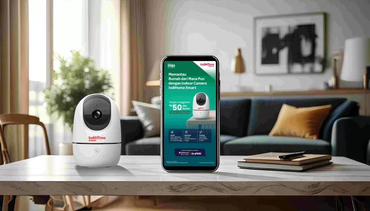 IndiHome Luncurkan Smart Camera, Ketenteraman Rumah Terjamin Modal Rp50 Ribu Perbulan