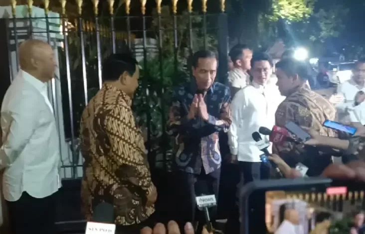 Jokowi Kunjungi Kertanegara, Prabowo: Saya Undang Makan