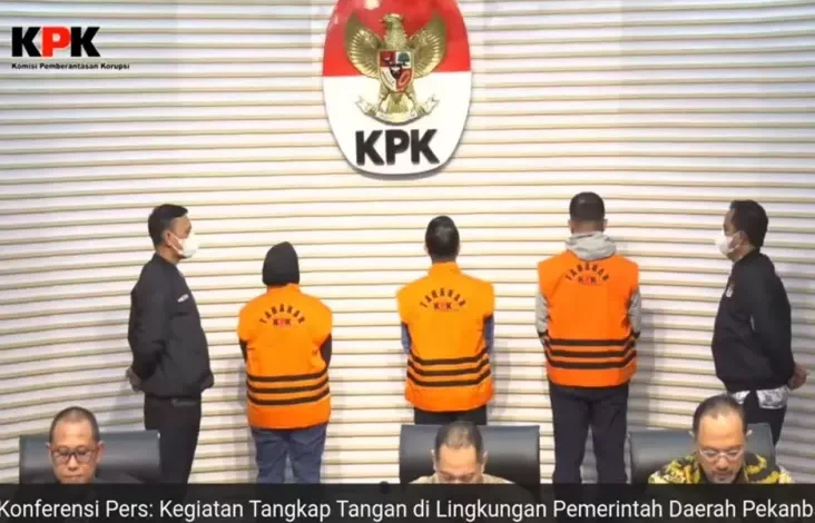 KPK Sita Uang Rp6,8 Miliar Hasil OTT di area tempat Pekanbaru
