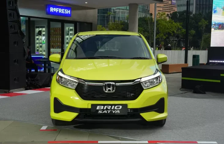 LCGC Go Hybrid! Honda Pertimbangkan Brio Satya Bermesin Hybrid