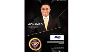 M. Feriadi Soeprapto Dianugerahi Penghargaan Indonesia pimpinan Excellence 2024