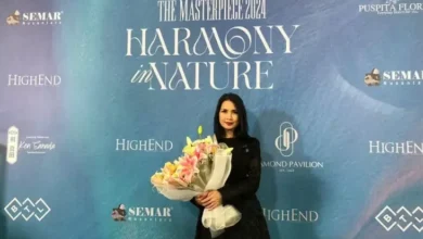 Mahakarya Liliana Tanoesoedibjo Dipamerkan di area tempat I Fashion Festival & The Masterpiece 2024
