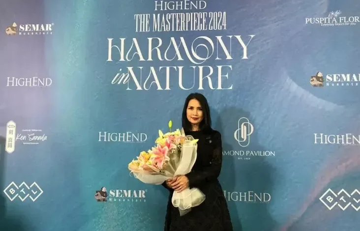 Mahakarya Liliana Tanoesoedibjo Dipamerkan di area tempat I Fashion Festival & The Masterpiece 2024