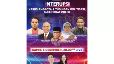 Waktu senja Ini adalah adalah pada INTERUPSI Kasus Anggota & Tudingan Politisasi, Ujian Buat Polisi Bersama Ariyo Ardi, Anisha Dasuki, Live Hanya di iNews