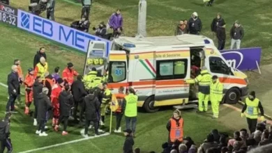 Mencekam! Pemain Kolaps pada Lapangan, Duel Inter vs Fiorentina Dihentikan