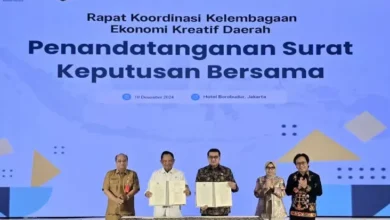 Menekraf juga Mendagri Teken SKB Dorong Bagian Bisnis Kreatif Daerah