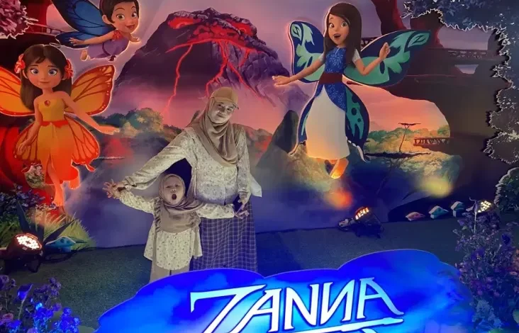 Meriahnya Planet Peri di dalam tempat Gala Premiere Film ZANNA: Whisper of Volcano Isle