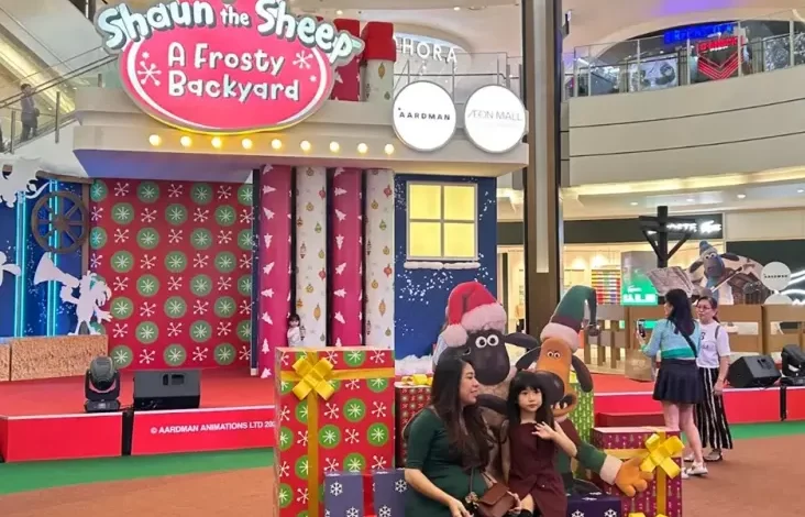 MNC Licensing Bawa Shaun the Sheep untuk Temani Natal di dalam tempat AEON Mall BSD City