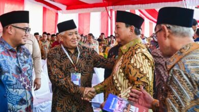 Momen Akrab Prabowo juga Din Syamsuddin di tempat tempat Pembukaan Sidang Tanwir Muhammadiyah