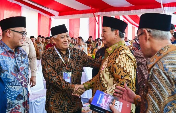 Momen Akrab Prabowo juga Din Syamsuddin di tempat tempat Pembukaan Sidang Tanwir Muhammadiyah
