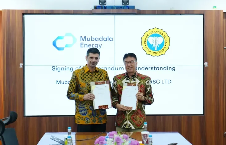 Mubadala Energy juga PIM Bekerjasama Jajaki Pembelian Gas KKKS South Andaman