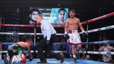 Murodjon Akhmadaliev Meraih kemenangan KO, Juara Interim WBA, Tantang Naoya Inoue
