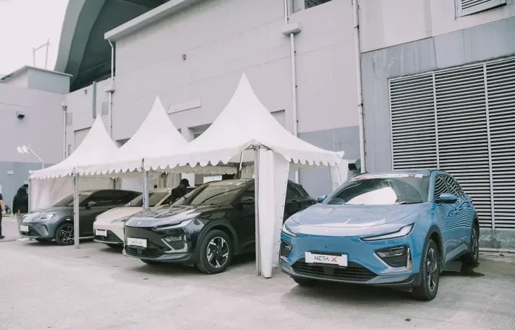 Neta Curi Perhatian di area area GJAW 2024, Bermacam-macam Mobil Listrik Ludes Terjual