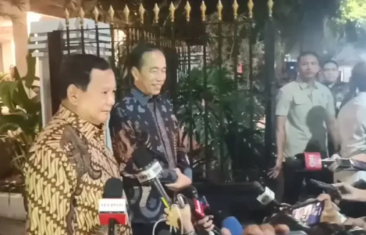 Prospek Jokowi Masuk Gerindra, Prabowo Subianto: Kita Terbuka!