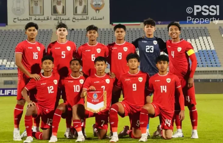Pembagian Pot Piala Asia U-17 2025, Hal ini adalah Letak Timnas Indonesia