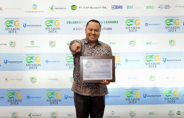 Pupuk Kaltim Berhasil Terapkan Inisiatif Keberlanjutan