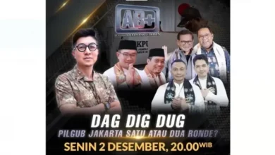 Saksikan Waktu petang Hal ini pada AB+ DAG DIG DUG PILGUB JAKARTA SATU ATAU DUA RONDE? dengan Abraham Silaban, Jam 20.00 WIB, belaka sekali di area pada iNews