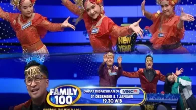 Spesial Waktu petang Tahun Baru, Banyak Kejutan lalu Hadiah di area pada Family 100
