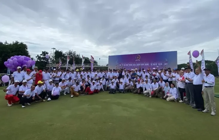 Turnamen Golf HUT ke-65 Pepabri Berlangsung Meriah, Agum Gumelar: Ajang Silaturahmi TNI-Polri