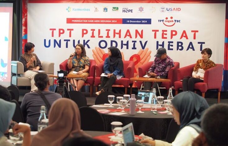 USAID kemudian Kementerian Aspek Kesejahteraan Bersinergi untuk Pencegahan TBC pada ODHIV