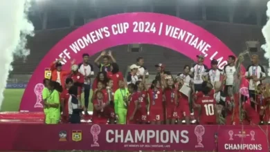 Viral, Momen Satoru Mochizuki Ikut Nyanyikan Indonesia Raya Saat Timnas Putri Juara Piala AFF 2024