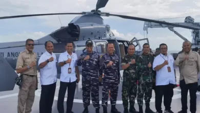 Waka BRIN Tinjau Uji Penembakan Rudal Exocet MM-40 TNI AL di tempat tempat Laut Jawa