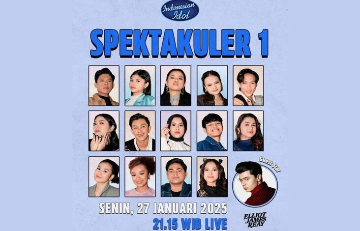 14 Kontestan Indonesian Idol XIII Siap Tampilan Memukau pada area Babak Spektakuler Show 1