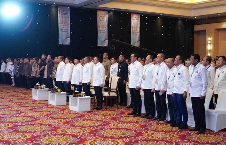 26 Menteri Hadiri Pengukuhan Anindya Bakrie sebagai Ketum Kadin, Intip Daftar Lengkapnya