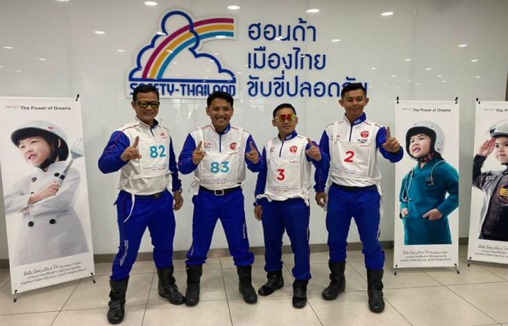 4 Instruktur Safety Riding Honda dari Indonesia Bersaing di tempat di Kompetisi Internasional