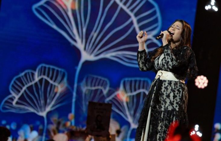 Anjelia Dom Pukau Maia Estianty pada Final Showcase Indonesian Idol XIII Lewat Lagu Mahalini