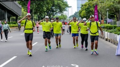 Aurora Saffron Collagen juga Komunitas Lari Kampanyekan Signifikans Hidup Baik