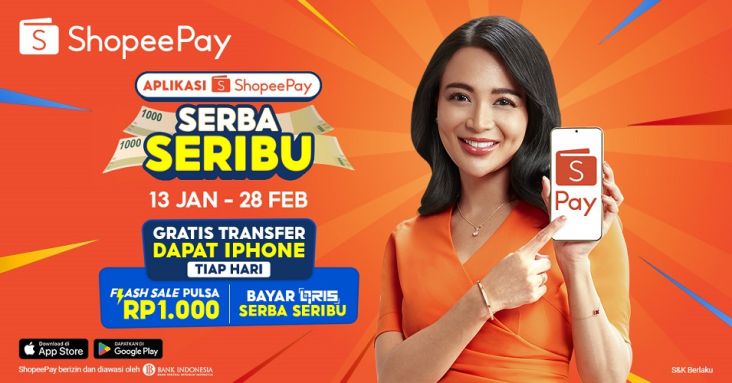 Awali Tahun Baru dengan Transaksi Hemat melalui Promo Menarik Aplikasi komputer komputer ShopeePay, Serba Seribu!