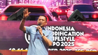 Batik Hokokai Mejeng pada di Osaka Auto Messe, IMX 2025 Bawa Tur LBWK ke Indonesia