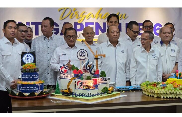 Berusia 66 Tahun, Gapensi Bawa Semangat Bersama pada Sinergi Membangun Negeri