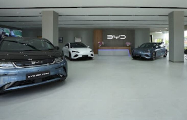 BYD Catat Penjualan Luar Biasa Mobil Listrik di dalam area Tahun 2024