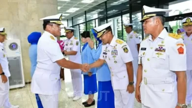 Daftar Lengkap 26 Perwira Tinggi TNI Angkatan Laut Naik Pangkat