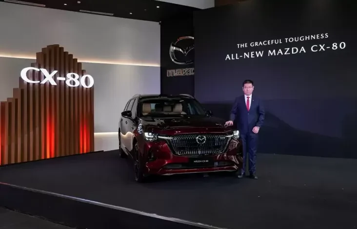 Dijual Rp1,2 Miliar, All-New Mazda CX-80 Bawa Tren Plug-in Hybrid ke Segmen SUV Premium di area area Indonesia