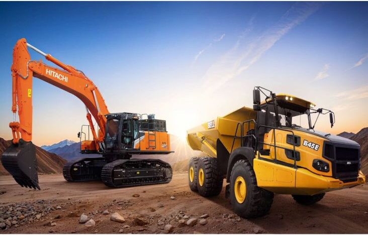 Ditanami Sejumlah Alat Canggih, Hal ini Kombinasi ZX490LC-7G kemudian Bell B45E dari Hexindo