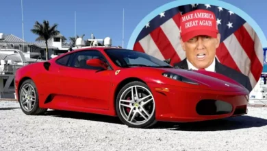 Donald Trump Dilantik sebagai Presiden Negeri Paman Sam ke-47: Ferrari F430 Miliknya Jadi Sorotan di tempat area Balai Lelang