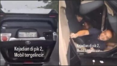 Fortuner Terbalik Karena Aquaplaning di PIK 2, Warganet Soroti Penumpang yang digunakan dimaksud Terlalu Santai