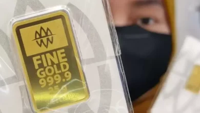 Harga Emas Antam Tergelincir, Hari Hal ini Turun ke Rp1.585.000 per Gram