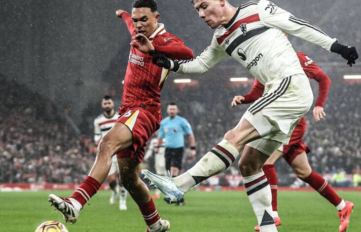 Hasil Liverpool vs Manchester United 2-2: Setan Merah Akhiri Kutukan Gol pada Anfield!