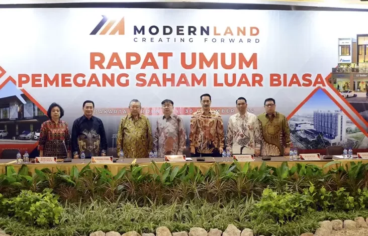 Kantongi Restu Pemegang Saham Soal Penjaminan Aset, Modernland Realty Siap Tancap Gas