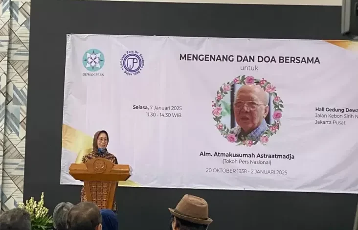 Ketua Dewan Pers Kenang Sosok Atmakusumah Astraatmadja pada Perjuangan Kemerdekaan Pers