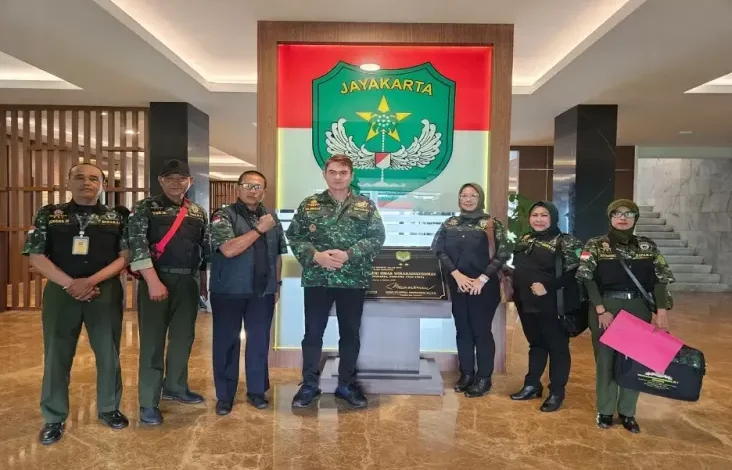 Ketua DPC HIPAKAD Jakbar Datangi Aslog Kodam Jaya, Ada Apa?