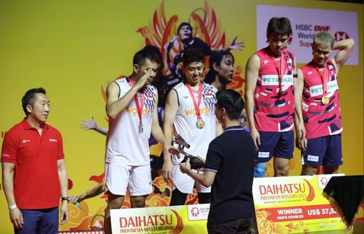 Kevin Sanjaya Percaya Mutu Ganda Putra usai Fajar/Rian Runner Up Indonesia Masters 2025