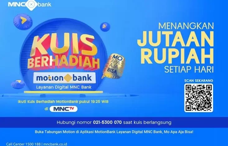 Kini Giliran Kamu Memenangkan Bersama Kuis Berhadiah MotionBank!