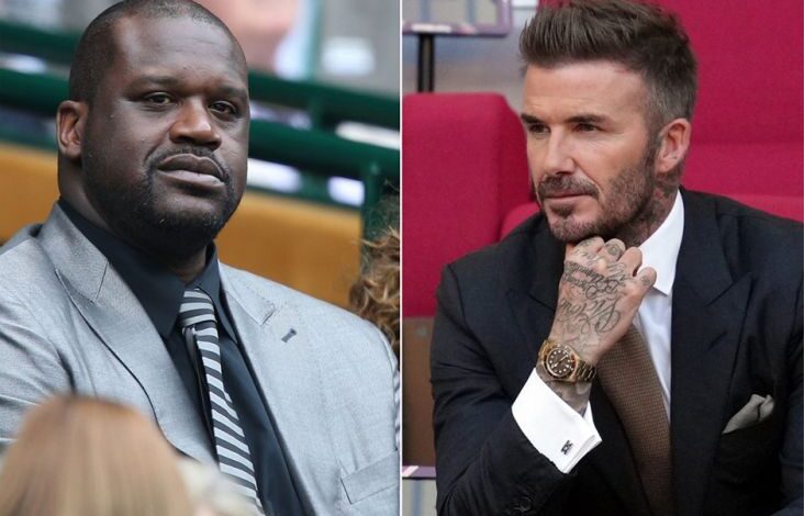 Kocak! Shaquille O’Neal Temukan Dompet David Beckham: Bayar Aku 1 Juta Dolar